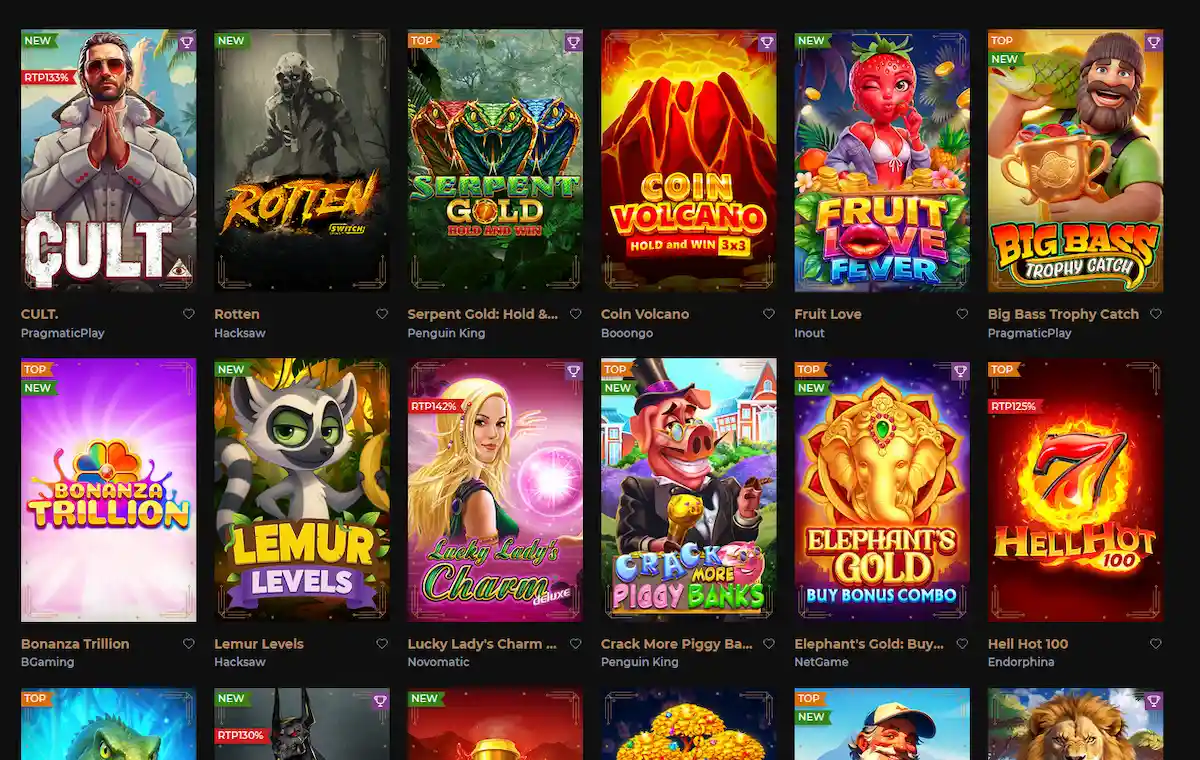 Windetta Casino Slots – über 6.000 Spielautomaten von Top-Anbietern